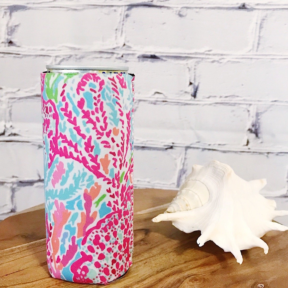 Coral Reef Seltzer Slim Can Cooler