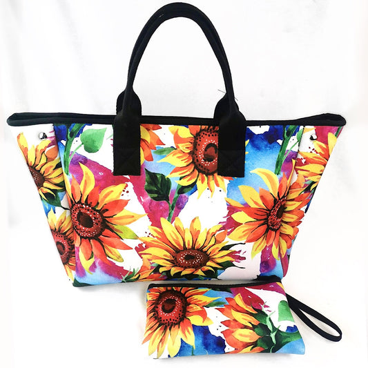 Sunflower Explosion Neoprene Bag